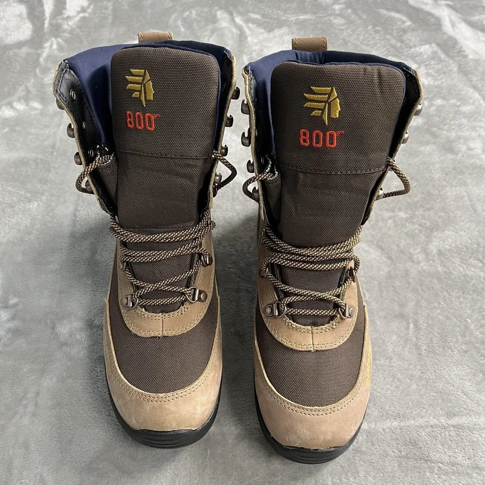 LaCrosse Boots Womens Size 8.5 Brown Clear Shot 800G Waterproof Insulated Snow
